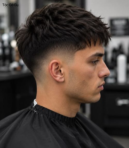 15+ kiểu tóc Spiky nam đẹp, cá tính và dẫn đầu xu hướng Tóc Spiky Taper Fade