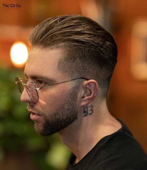 Top 10+ kiểu tóc Undercut đẹp nam tính được cắt nhiều nhất 2026 Undercut Vuốt Ngược (Slick Back Undercut)