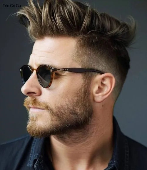 Faux Hawk: Kiểu tóc nam đẹp cá tính, năng động được yêu thích Kiểu tóc kết hợp Fade mang vẻ ngoài hiện đại và nam tính