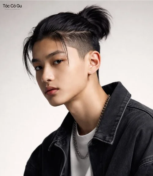 15+ kiểu tóc Bad Boy cá tính, cuốn hút khiến phái đẹp “gục ngã” Tóc Bad Boy Top Knot