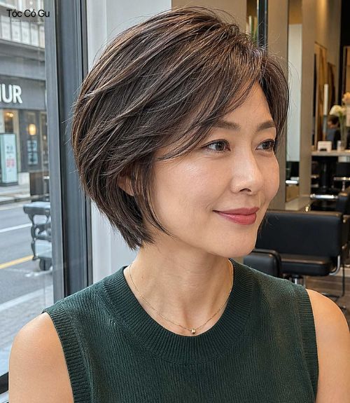 20+ kiểu tóc đẹp cho phụ nữ tuổi 50 thêm trẻ trung, quý phái Tóc Pixie cho quý cô U50 thêm trẻ trung