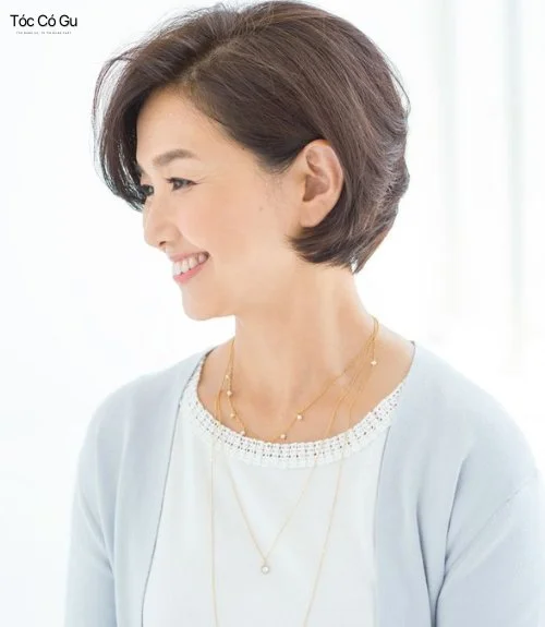 Kiểu tóc Bob lệch 