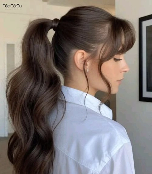 15+ kiểu tóc đi làm công sở đẹp, thanh lịch và dễ thực hiện mỗi sáng Kiểu tóc đi làm công sở buộc đuôi ngựa cao năng động và gọn gàng