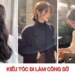 kiểu tóc đi làm công sở