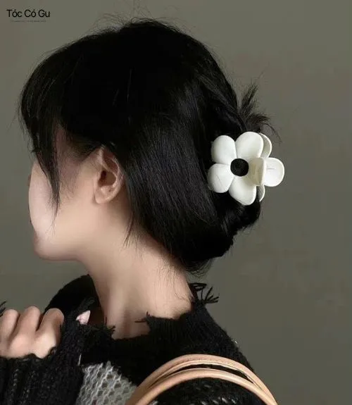 11+ kiểu tóc học sinh nữ cấp 1,2,3 đẹp, xinh xắn và đáng yêu Tạo điểm nhấn kiểu tóc học sinh nữ với kẹp càng cua