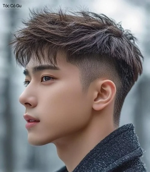 12+ Kiểu tóc nam Châu Âu đẹp lịch lãm, chuẩn Tây hot nhất 2026 Tóc Messy Fringe châu Âu