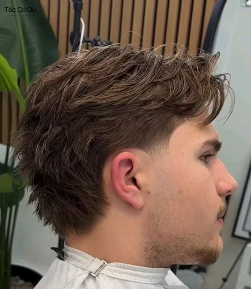 Tóc Side Part 6/4 kết hợp Mullet