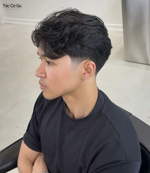 Side Part 7/3 Taper Fade