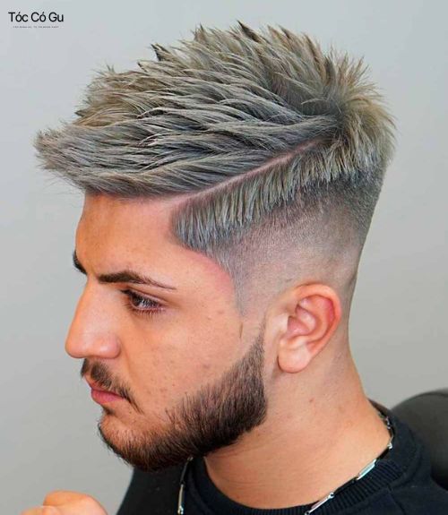 Faux Hawk: Kiểu tóc nam đẹp cá tính, năng động được yêu thích Textured Faux Hawk với hiệu ứng tóc nhiều lớp đầy cá tính