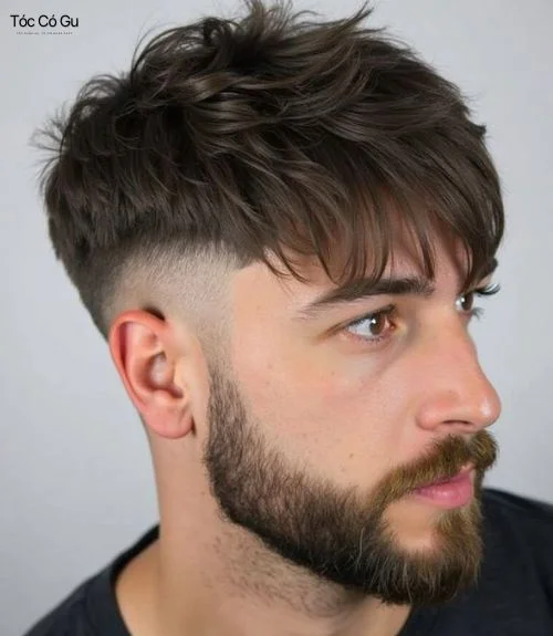 Messy Fringe: Kiểu tóc mái rối cực chất cho nam giới Messy Fringe mái dài