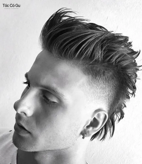 10+ kiểu tóc Mohawk cá tính, phá cách cho chàng thích khác biệt Mohawk vuốt dựng mạnh mẽ