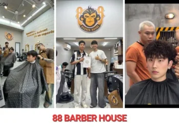 88 Barber House: Review tiệm tóc nam chất lượng, phong cách