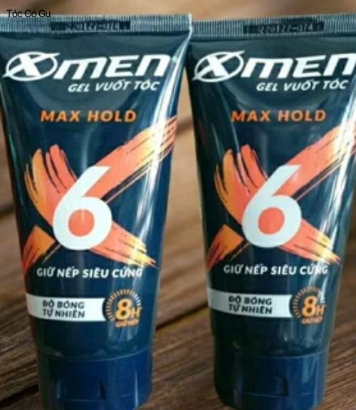 Top 10 các loại gel vuốt tóc nam được ưa chuộng hiện nay X-Men Max Hold 6