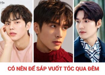 Giải đáp: Có nên để sáp vuốt tóc qua đêm, vuốt sáp trước khi ngủ?