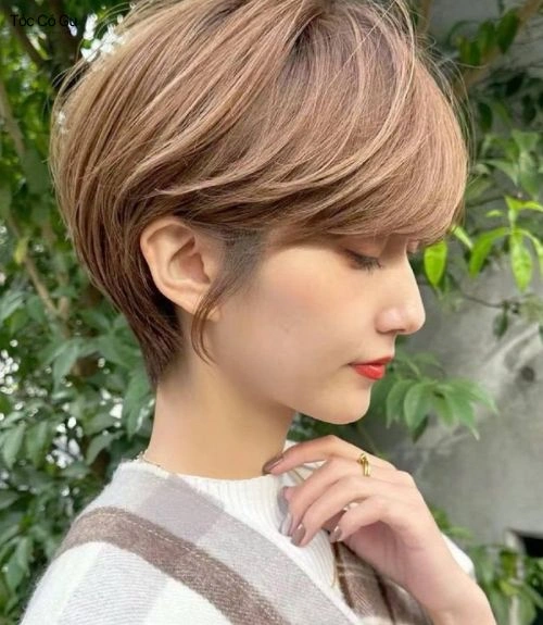 12+ kiểu tóc nữ Nhật Bản ngọt ngào, đang được giới trẻ săn lùng Kiểu tóc tém Nhật Bản