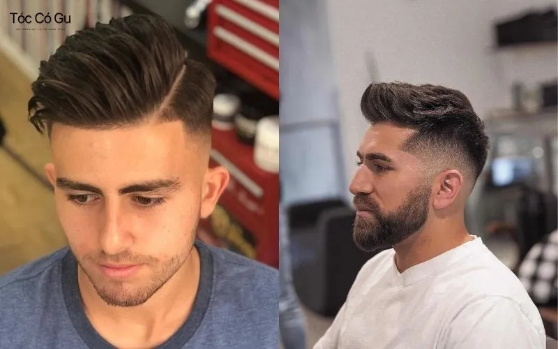 Pomade là gì? Phân loại, công dụng và cách sử dụng đúng Tóc Short Quiff vuốt Pomade
