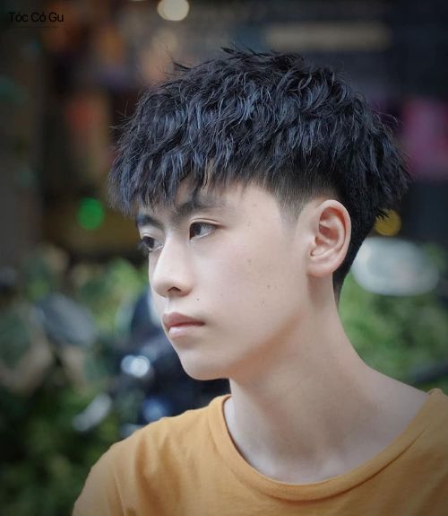 Layer Bung Nam uốn nhẹ