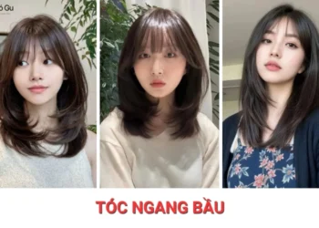 Tổng hợp 12 kiểu tóc ngang bầu đẹp, trẻ trung