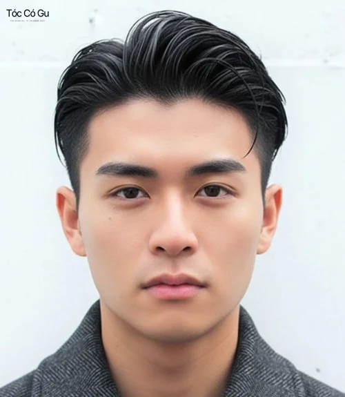 Side Part 7/3 Pompadour
