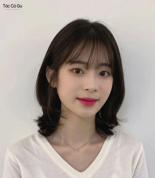Kiểu tóc tém mái thưa