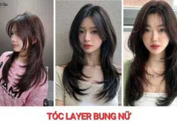 tóc layer bung nữ