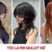 tóc layer mullet nữ