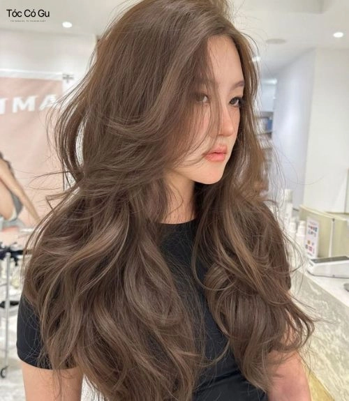 15 màu tóc nhuộm lâu phai, bền màu, không cần dặm lại thường xuyên Màu tóc nhuộm lâu phai nâu lạnh thanh lịch, hiện đại